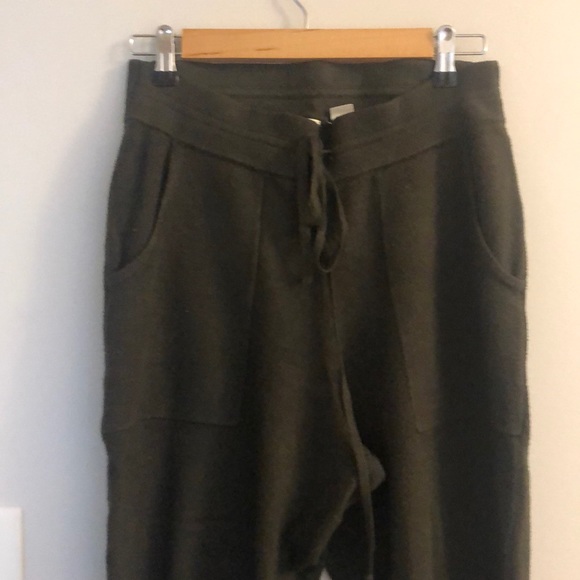 MOTH Dark green sweater pants - Picture 2 of 7